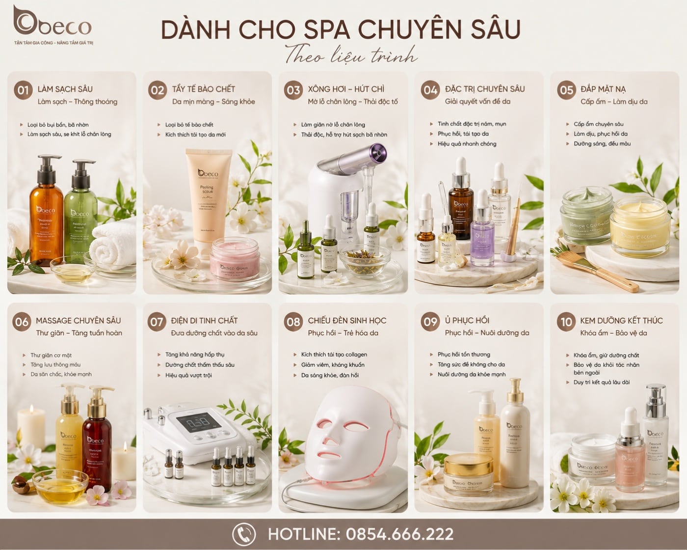 Bộ liệu trình làm sạch sâu của BECO