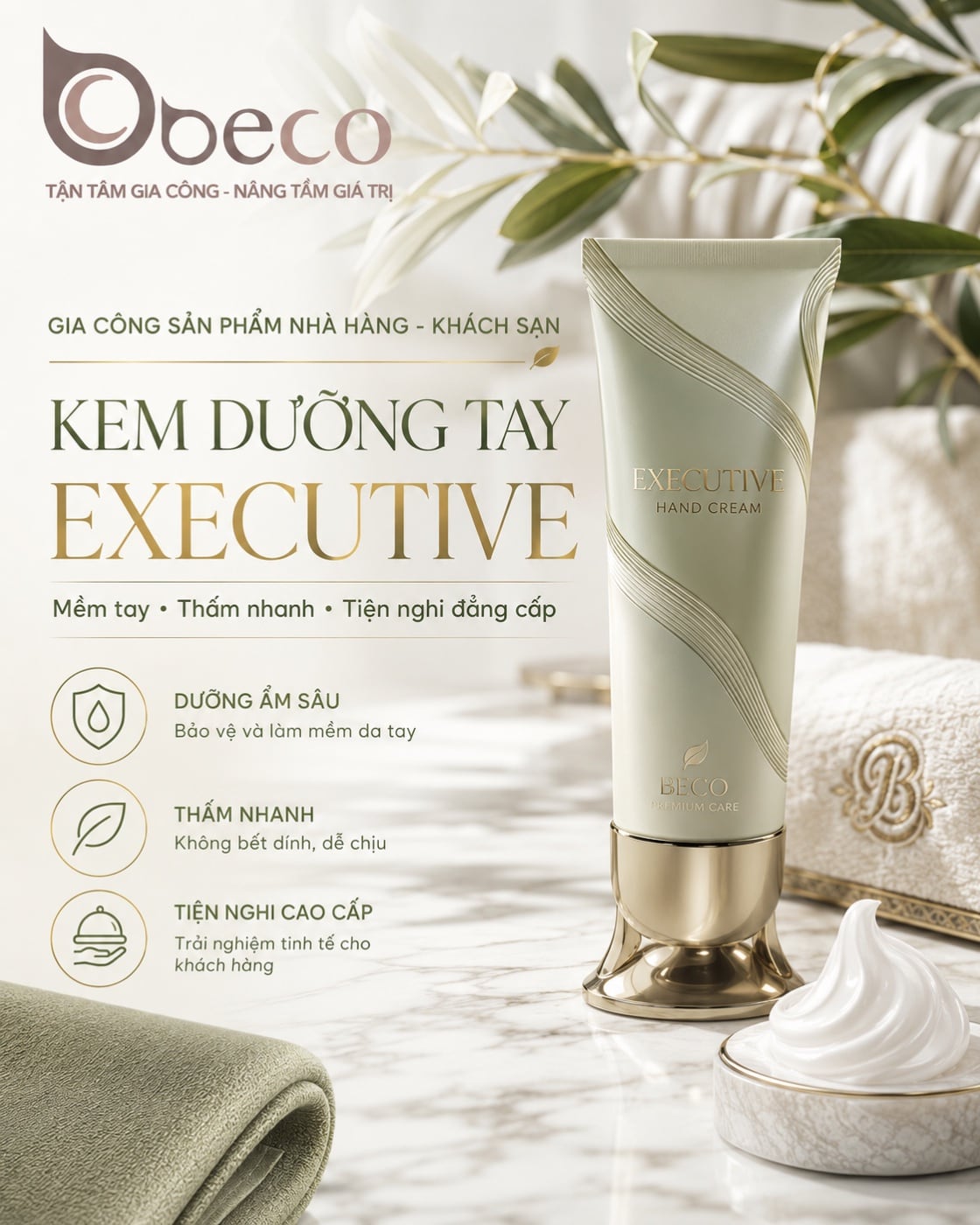 Kem dưỡng tay Executive của BECO