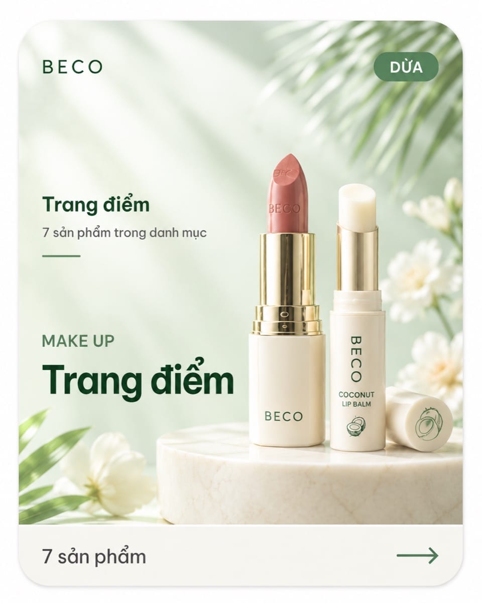 Thẻ nhóm trang điểm của BECO