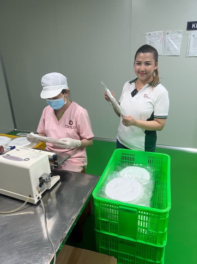 Khu vực đóng gói thành phẩm