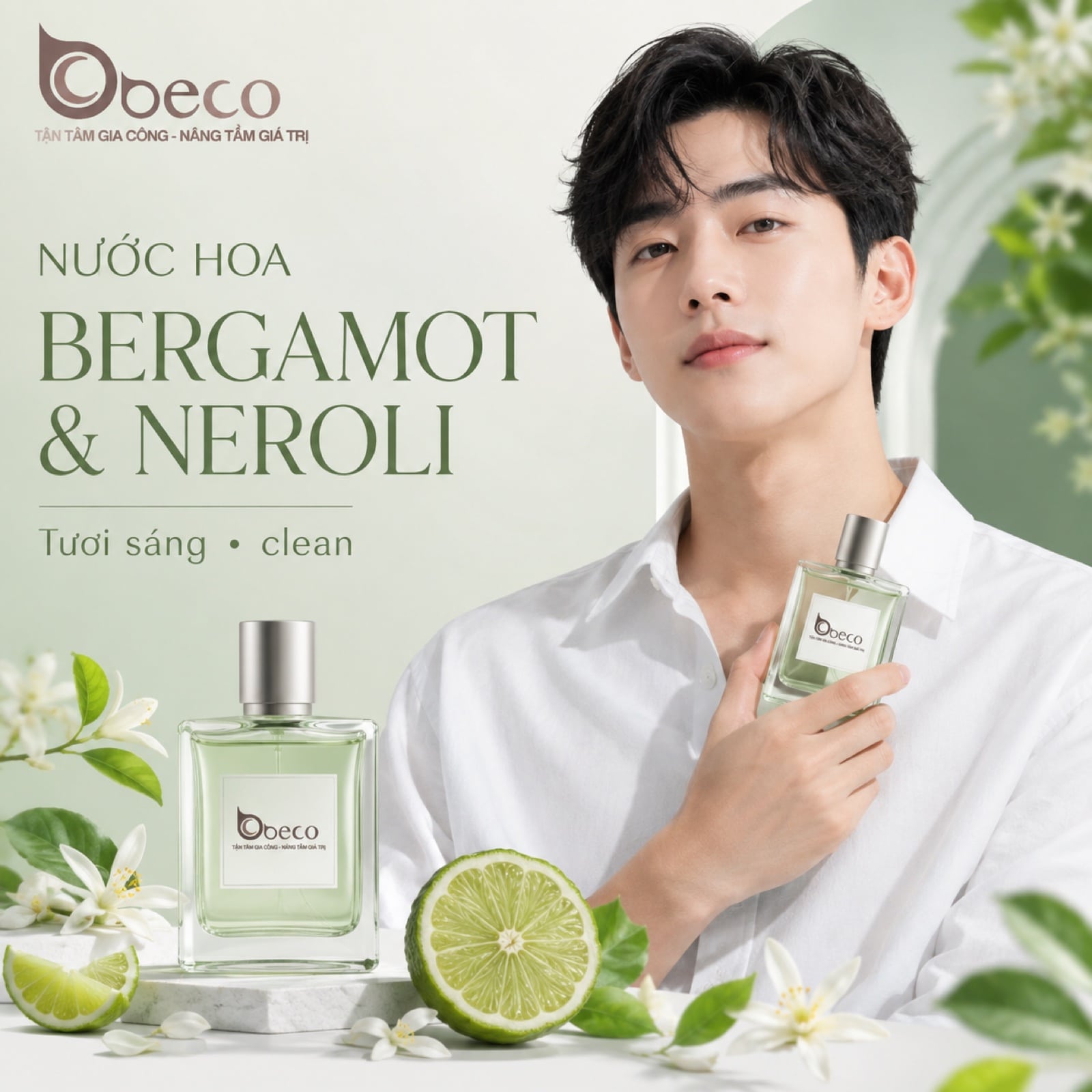 Nước hoa Bergamot & Neroli do BECO gia công