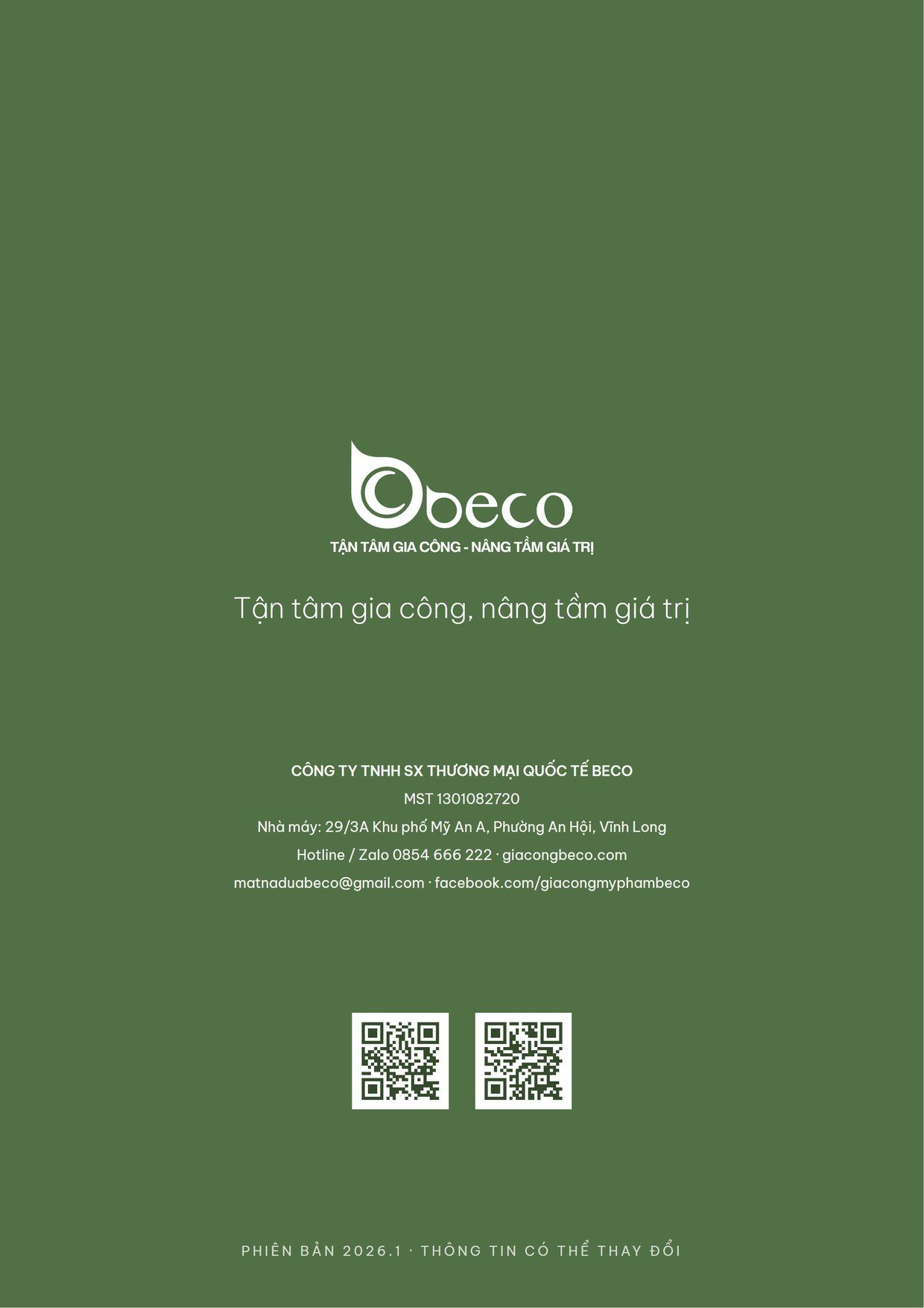Catalogue BECO 2026 — trang 52