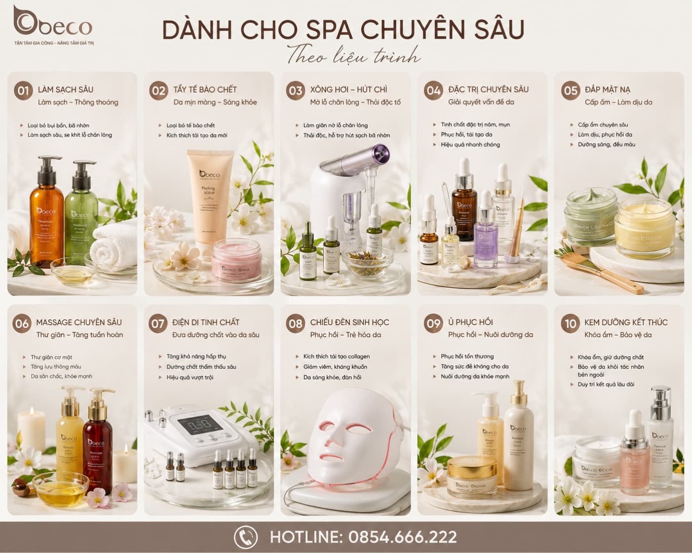 Bộ liệu trình làm sạch sâu của BECO