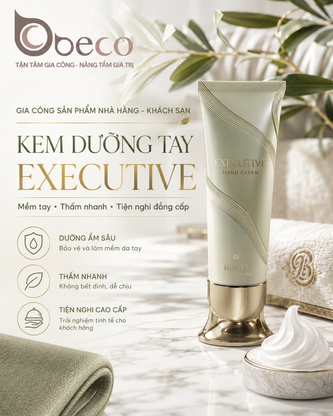 Kem dưỡng tay Executive của BECO
