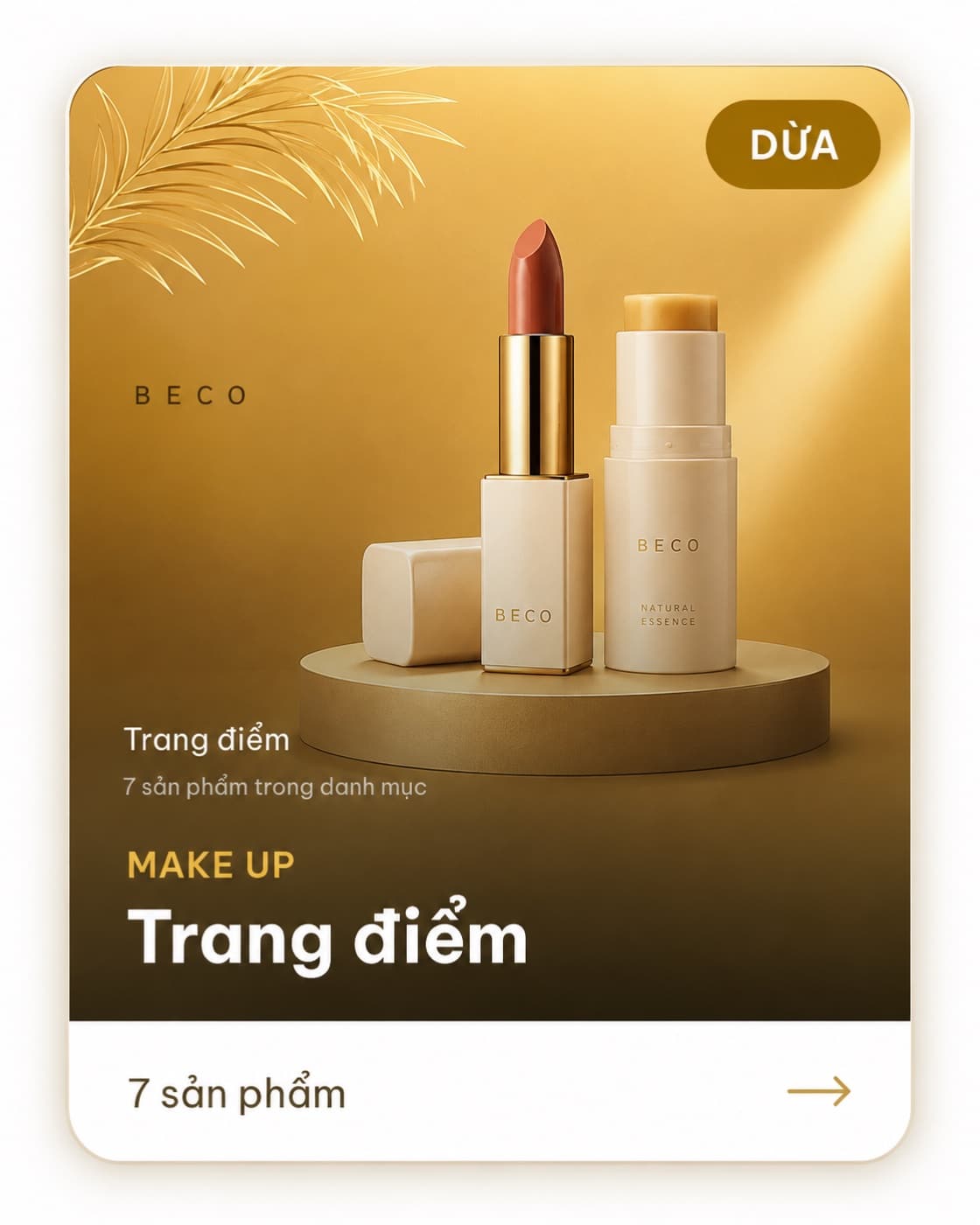 Trang điểm — 9 sản phẩm trong danh mục gia công của BECO